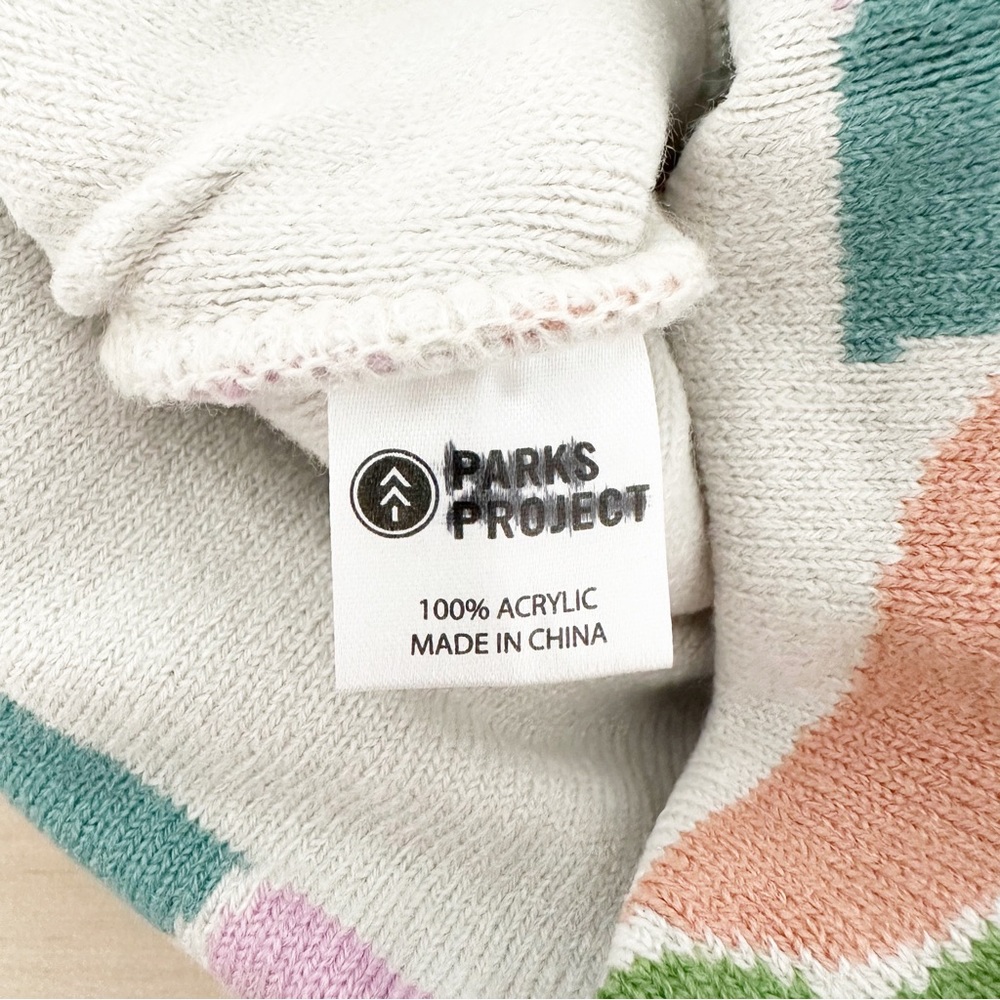 Free People x Parks Project Zion Narrows Intarsia Beanie - Picture 6 of 6